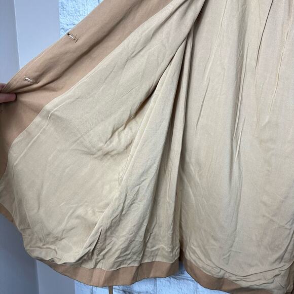 Tularosa Jacket Winonah Belted Button Front Oversize Pockets Tencel Neutral XLs - Picture 5 of 11